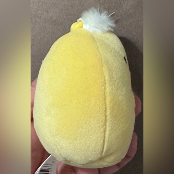 Kellytoy Triston the Chick Squishmallow Clip-on Backpack Clip Stuffed Plush Toy - Picture 9 of 15